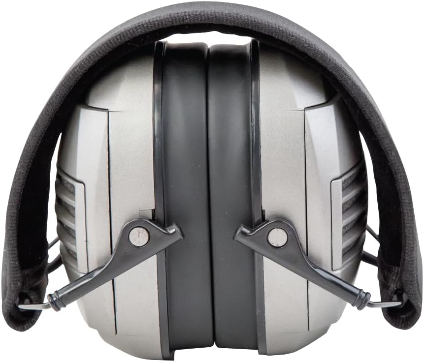 Smith & Wesson M&P Alpha Electronic 23 NRR Hearing Protection with Sound Amplification and Adjustable Earmuffs for Shooting, Hunting and Range
