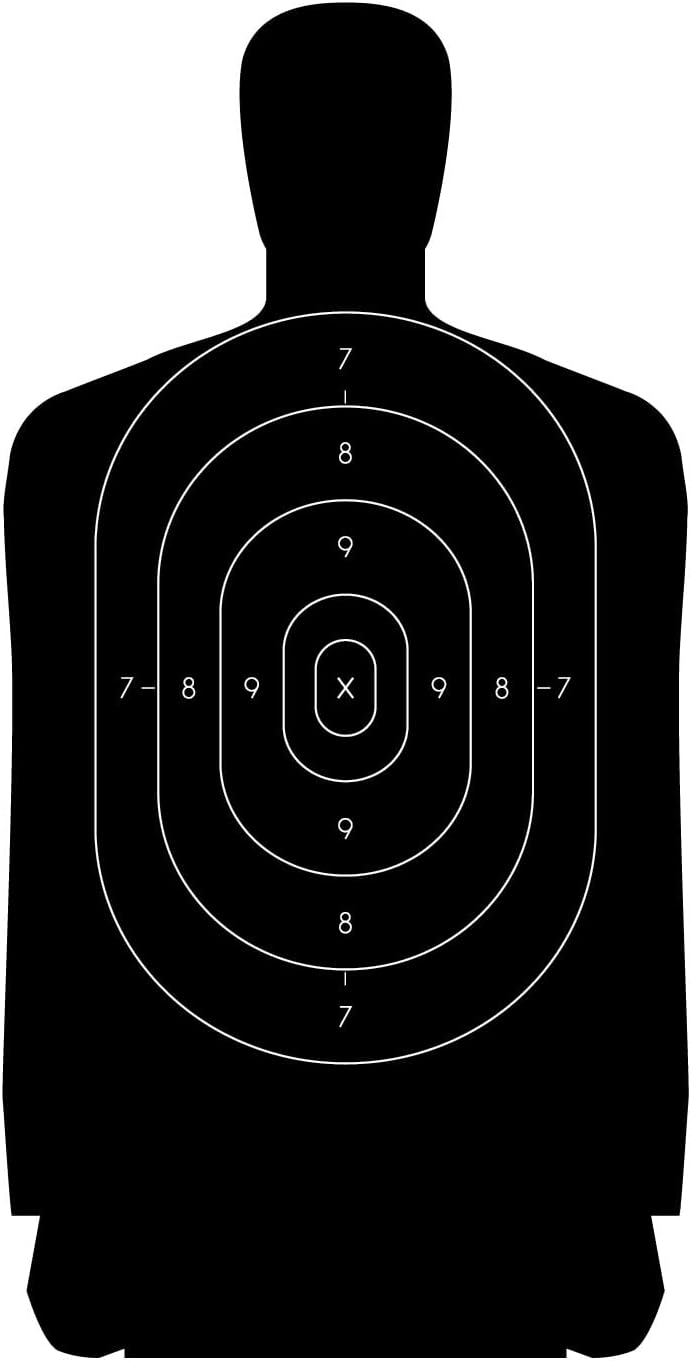 Silhouette Indoor & Outdoor Paper Targets - Pack for Range Shooting