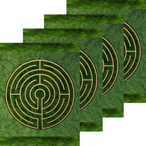 Finger Labyrinth Activity Pages Pack 2: Focus Tools for Stress, Anxiety & Attemtion Management