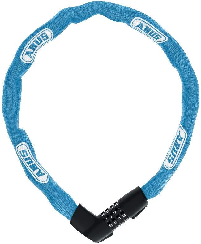 ABUS Chain Lock Tresor 1385, Combination Lock, Made of Hardened Steel, 7 mm Square Chain, ABUS Security Level 7