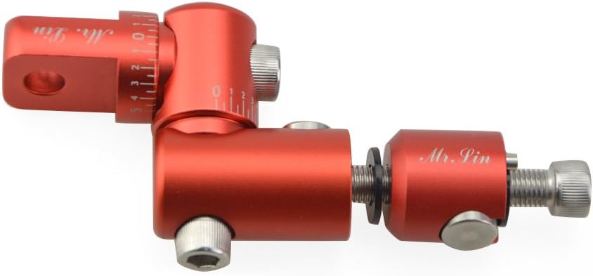 AMEYXGS Bow Rod Stabilizer Fully Adjustable Single Side V-bar Mount Quick Disconnect Sidebar Mount Pkg