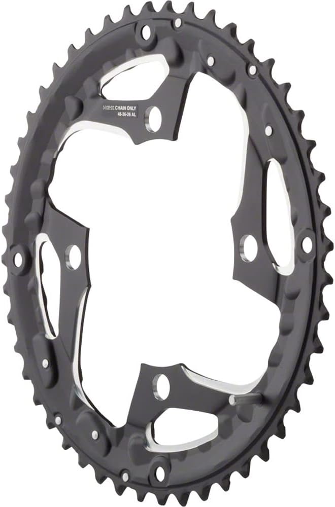 Shimano Deore LX T671 10-Speed 48T Outer Chainring for Mountain Bikes