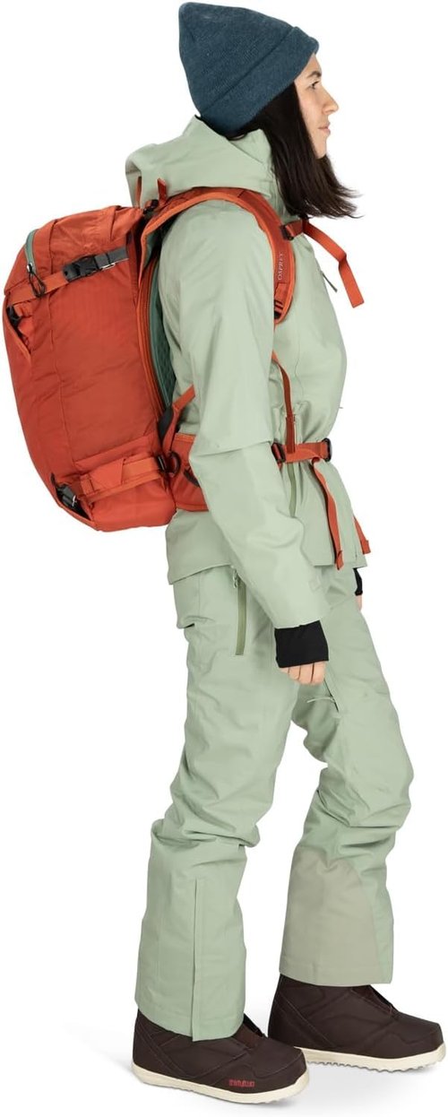 Osprey Sopris 40L Ski and Snowboard Backpack, Black