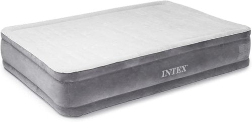 Intex Comfort Dura-Beam Airbed Internal Electric Pump Bed Height Elevated (2020 Model)