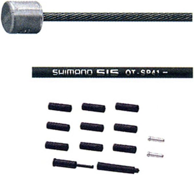 Shimano MTB Optislick Derailleur Cable and Housing Set, Black