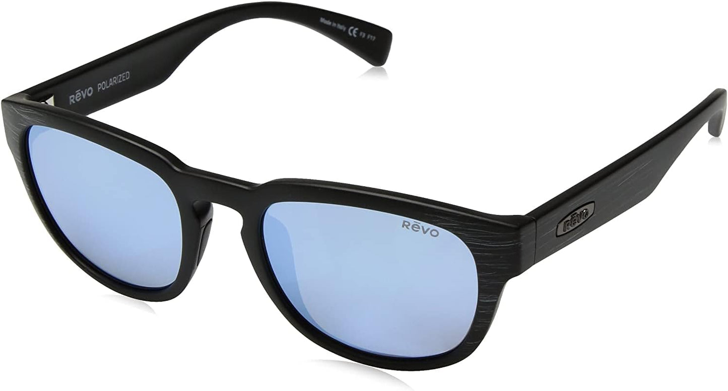 Revo Sunglasses Zinger: Polarized Lens with Rectangle Keyhole Bridge Frame