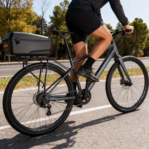 Universal Bike Rear Rack Adapter Plate for Basket & Top Case Mounting