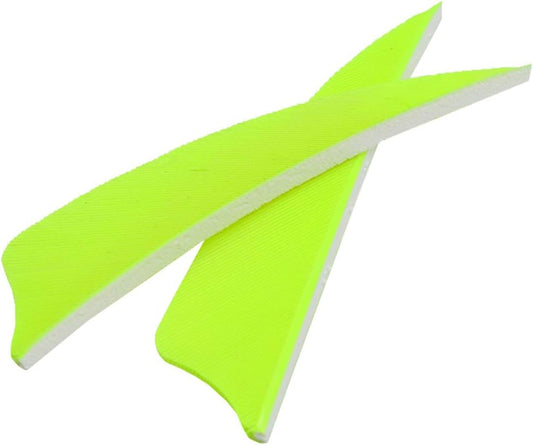 Letszhu Archery Arrows Feather Fletching 4 Inch Real Turkey Vanes for Hunting Target Shooting (25 Pack)