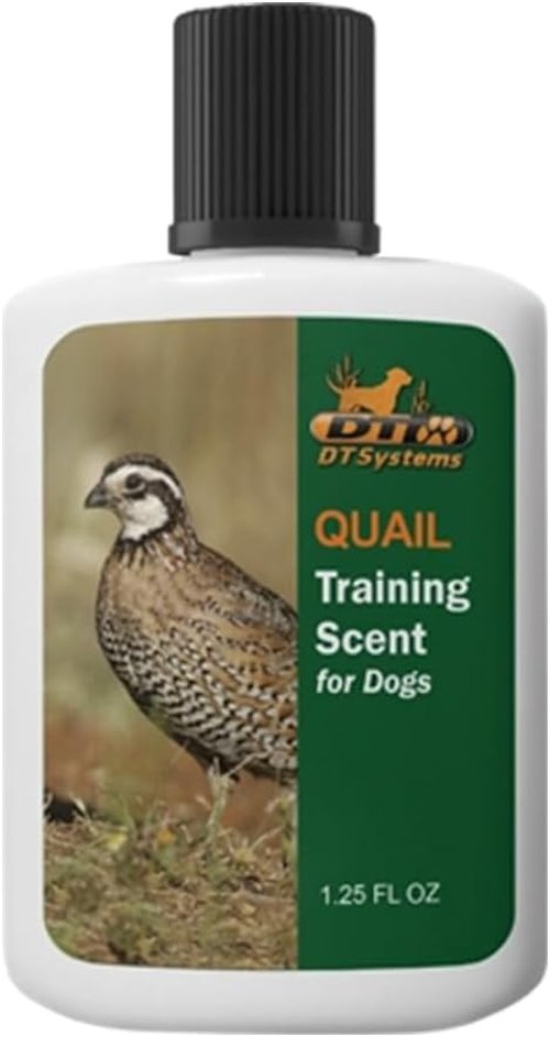 DT Systems Super Pro Series Training Scents, Natural Real Concentrated Hunting Retriever Dog Field Game Trailing Scent Training Aid for Puppies, Adult & Senior Dogs, 1.25 oz