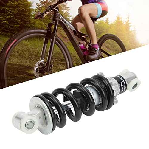 Bike Shock Absorbers, Strong and Durable Bicycle Mountain Bike Rear Suspension Spring Shock Absorber with Two Screws for Outdoor Cycling and Activities
