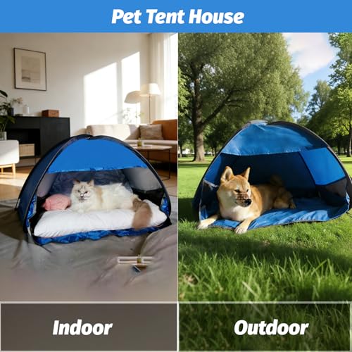 Mini Pop Up Canopy Tent for Beach Pet Sun Shade Portable Outdoor Shelter