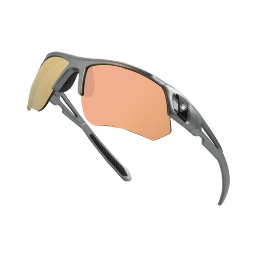 BLAITEJUS Golf Sunglasses for Men Women UV400 Protection Sports Sunglasses Golfing Running Pickleball Glasses (Gun Color/Rose Gold Revo)