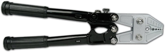 Billfisher Heavy Duty Hand Swager | Professional Design | for 1.0mm to 4.2mm | Non-Slip Grips | Epoxy Finish Handles | Heat-Treated Satin Finish Jaws | Fish Crimping Tool
