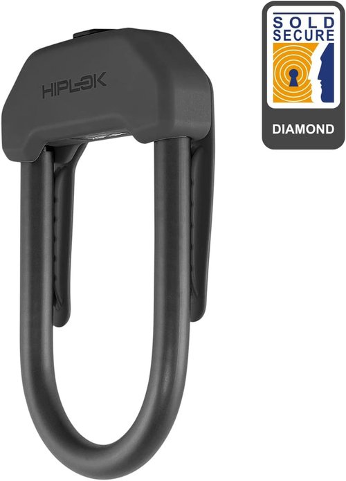 Maximum Security U Lock for Bikes - Hiplok DX Heavy-Duty E-Bike Lock