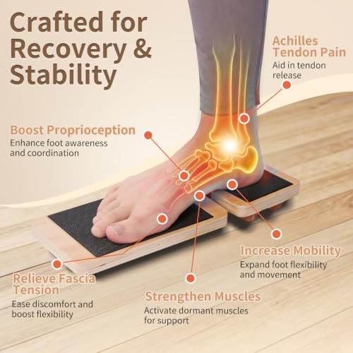 Adjustable Ankle Balance Board for Physical Therapy and Balance Training