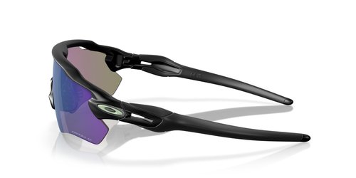 Oakley Men's OO9208 Radar EV Path Rectangular Sunglasses, Matte Black/Prizm Jade Polarized, 38 mm
