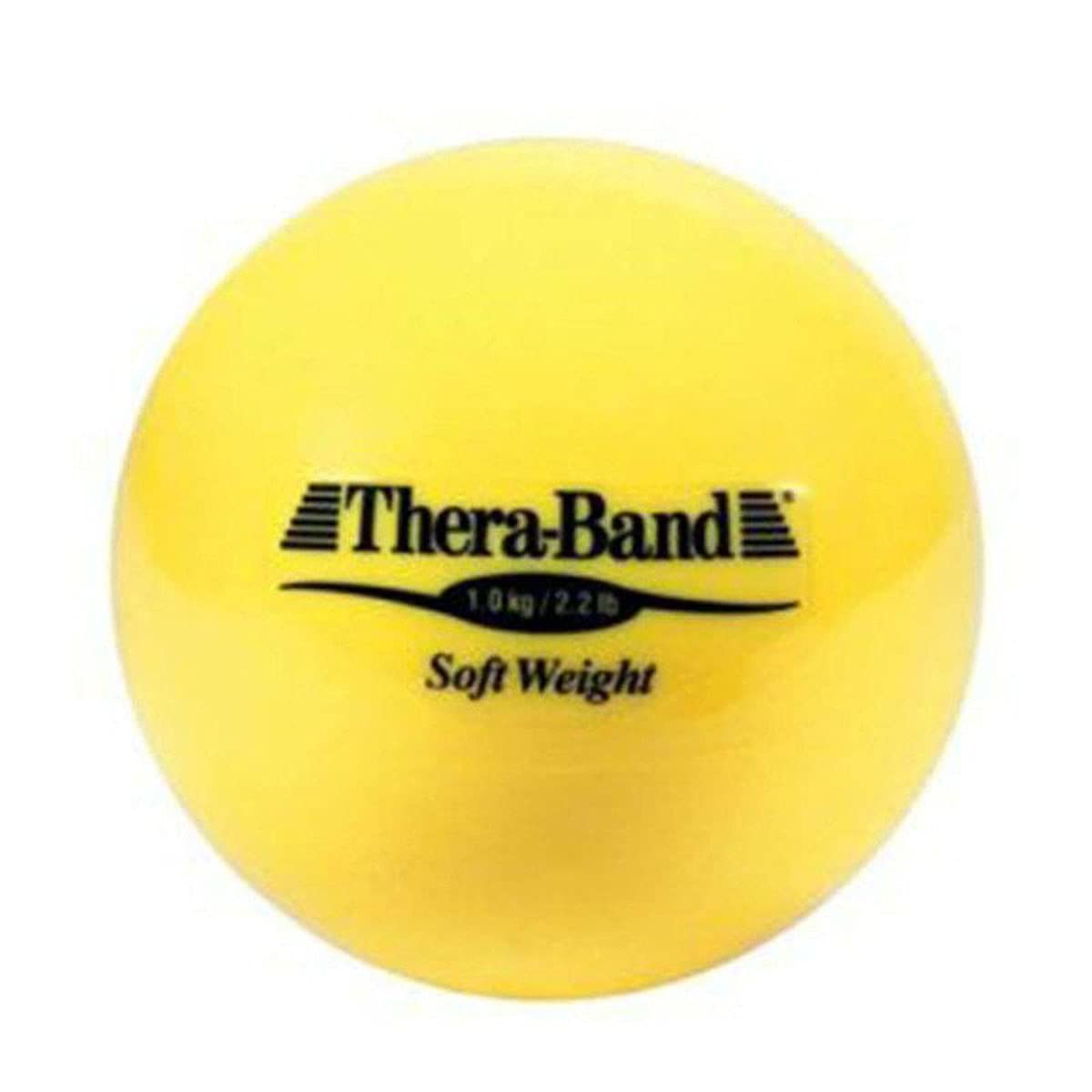 THERABAND Soft Weight, 4.5" Diameter, Weighted Balls for Baseball, Weighted Balls for Softball, Hand Held Ball Shaped Isotonic, Shoulder Strength, Rotator Cuff & Throwing Trainer, Assorted Set of 6