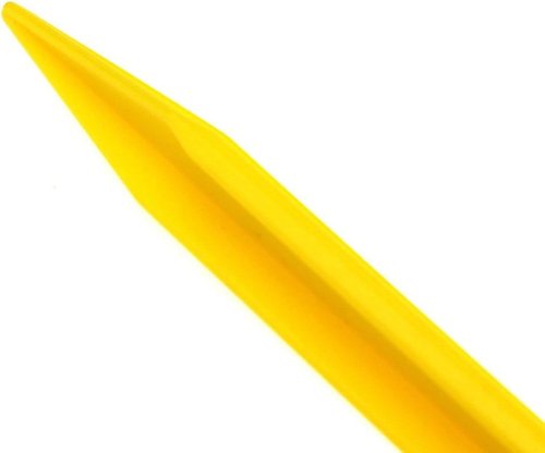Heavy Duty 24pcs Plastic Tent Pegs, 9 225mm, Yellow