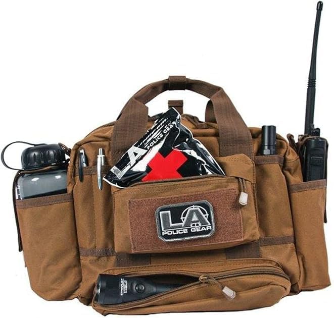LAPG Tactical Bail Out Gear, Survival Bug Out, Hunting & Hiking, Range Bag with Shoulder Strap & Carry Handle
