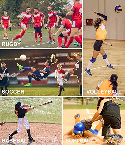 Youth & Adult Baseball Soccer Softball Tube Socks 2 Pack - Small Navy