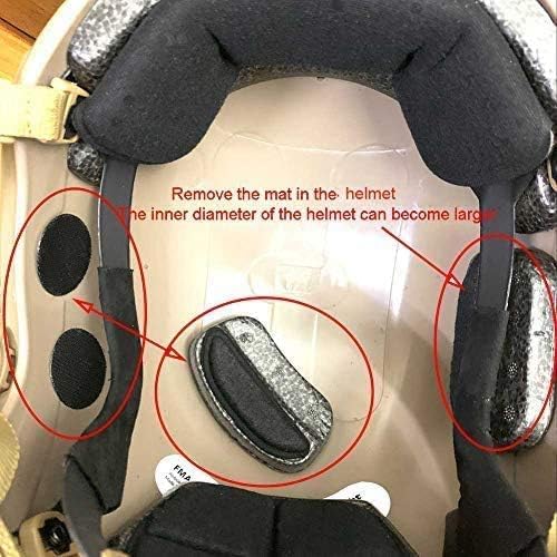 ATAIRSOFT Adjustable Maritime Helmet ABS for Airsoft Paintball