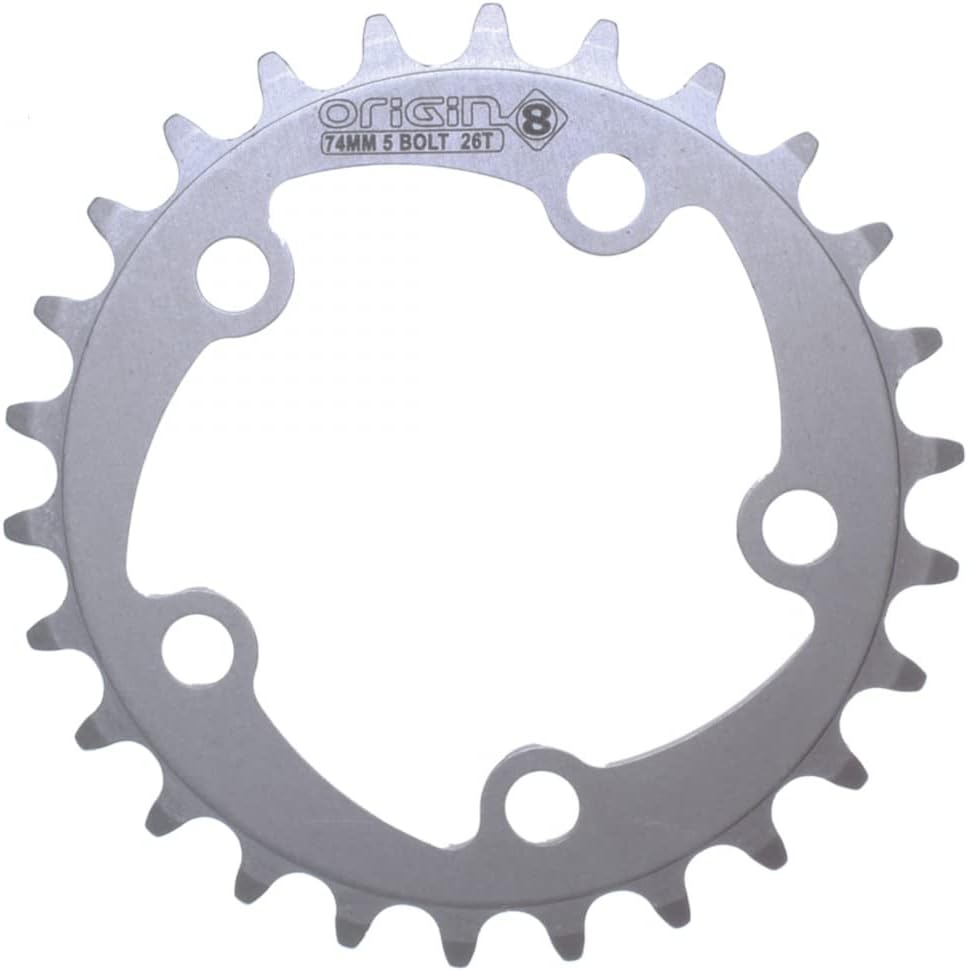 Origin8 Alloy Blade Chainrings, Silver