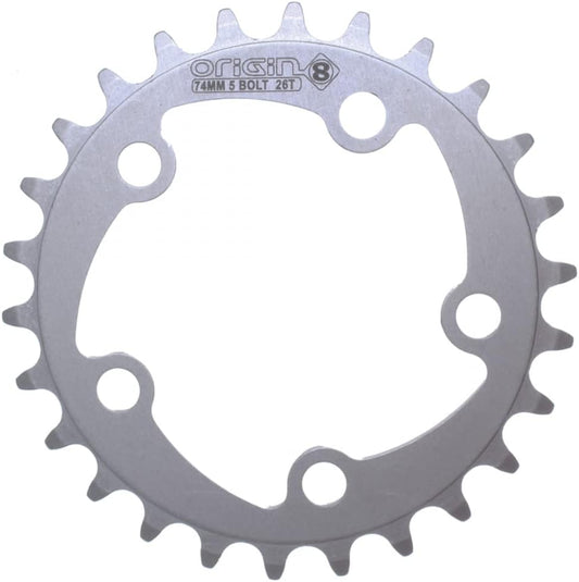Origin8 Alloy Blade Chainrings, Silver