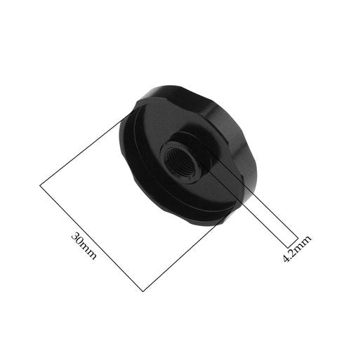 SG Store 2PCS Bicycle Front Fork Cap Shock Gas Cover Bike Suspension Cover Aluminum Alloy Cap Shoulder Protector Parts for Mountain Bicycle Road Bike, Black