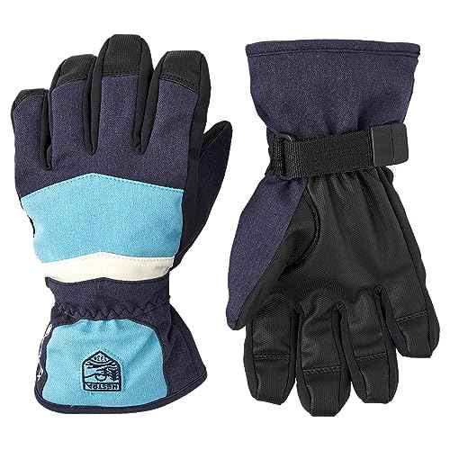 Hestra Gore-Tex Atlas Junior Mitt for Boys & Girls I Insulated Waterproof Mittens for Winter Sports