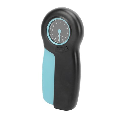 POENVFPO Hand Strengthener Grip Tester, Lightweight Portable ABS Hand Dynamometer for Measuring Grip Strength for Finger Trainer Wrist Strengthening Device Home Exercise (Black Blue)