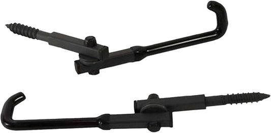 Realtree EZ Hanger Combo Pack – 7" 2-Arm Bow Hanger with Arrow Holders – Tree Screw Mount for Treestand Hunting – Quiet, Durable & Adjustable Hook Arm