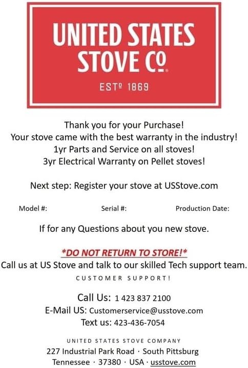 US Stove BSK1000 Barrel Camp Stove Kit, Medium, Black