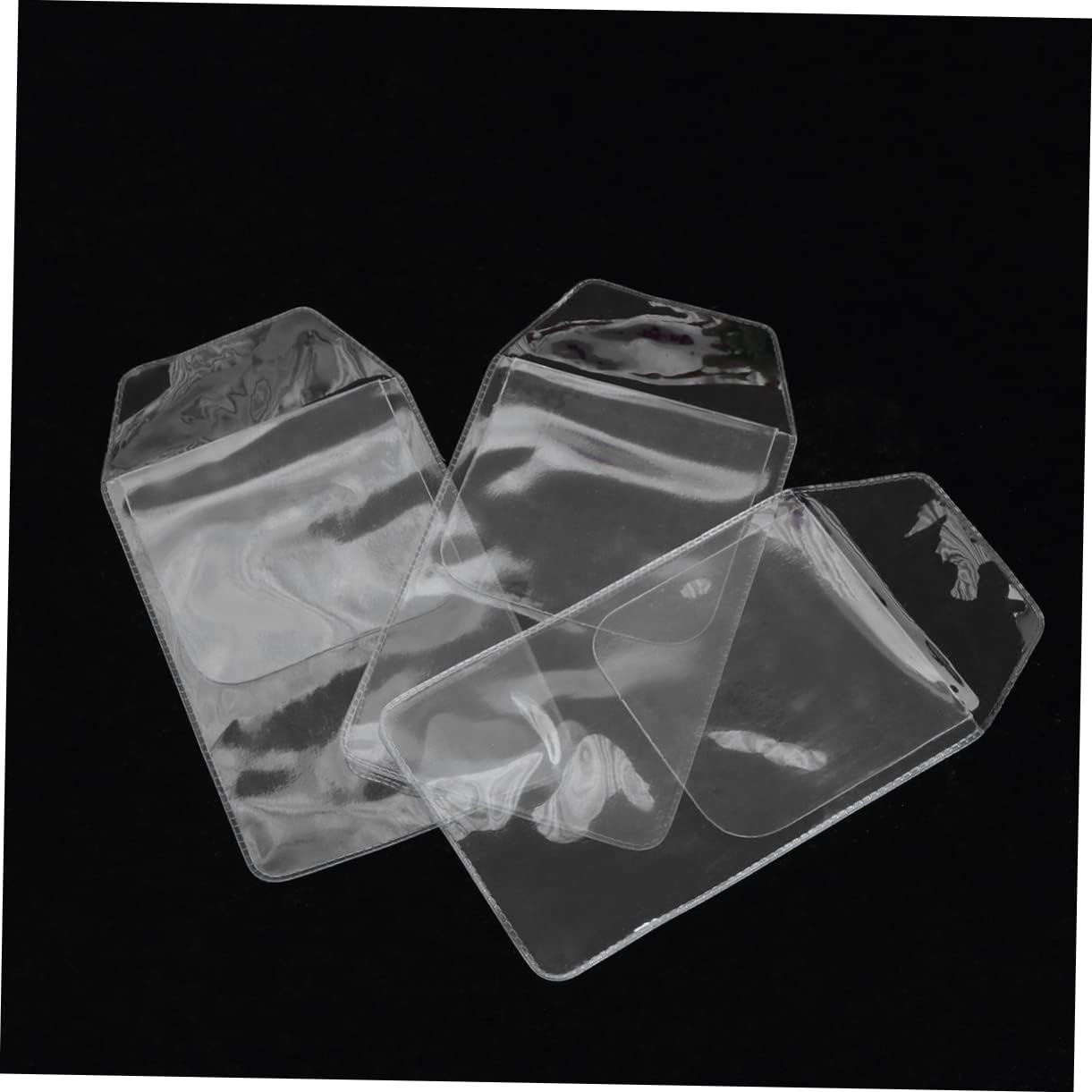 Pack of 20 Transparent PVC Pocket Protectors for Pen Leaks - Clear Pen Leak Protector for Doctors, Nurses, Lab Coats, and Office Supplies - Shirt Pocket Organizer