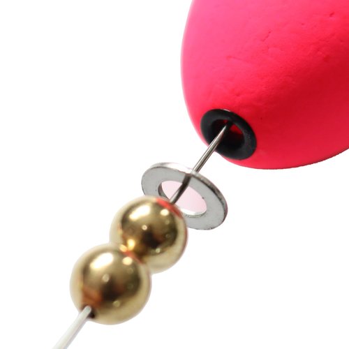 BUBBLE FISHING Popping Corks Floats for Saltwater Inshore Fishing Bobber 4pcs Rattle Rig Weighted Oval Popper Redfish Speckled Trout