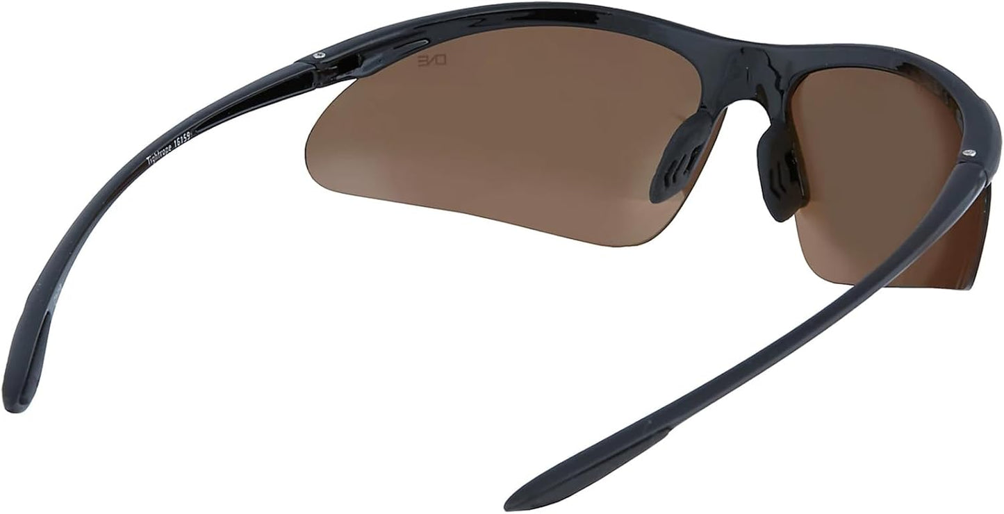 Optic Nerve Tightrope Polarized Sport Sunglasses – Lightweight Sportwrap Frame, UV Protection, Anti-Glare – Unisex Fit