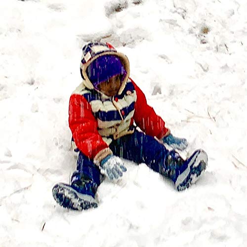 Kids Snow Pants Winter Warm Trousers - Black, Size 6 / F-A01 Black