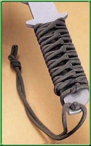 550 Paracord - Tactical Military Utility Cord - 100ft Kelly Green Hank