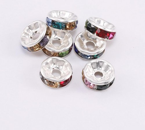 KTGCOZS Pack of 50 Fishing Beads Fishing Wedding Spinner Rig Making Supplies Walleye DIY Mixed Color