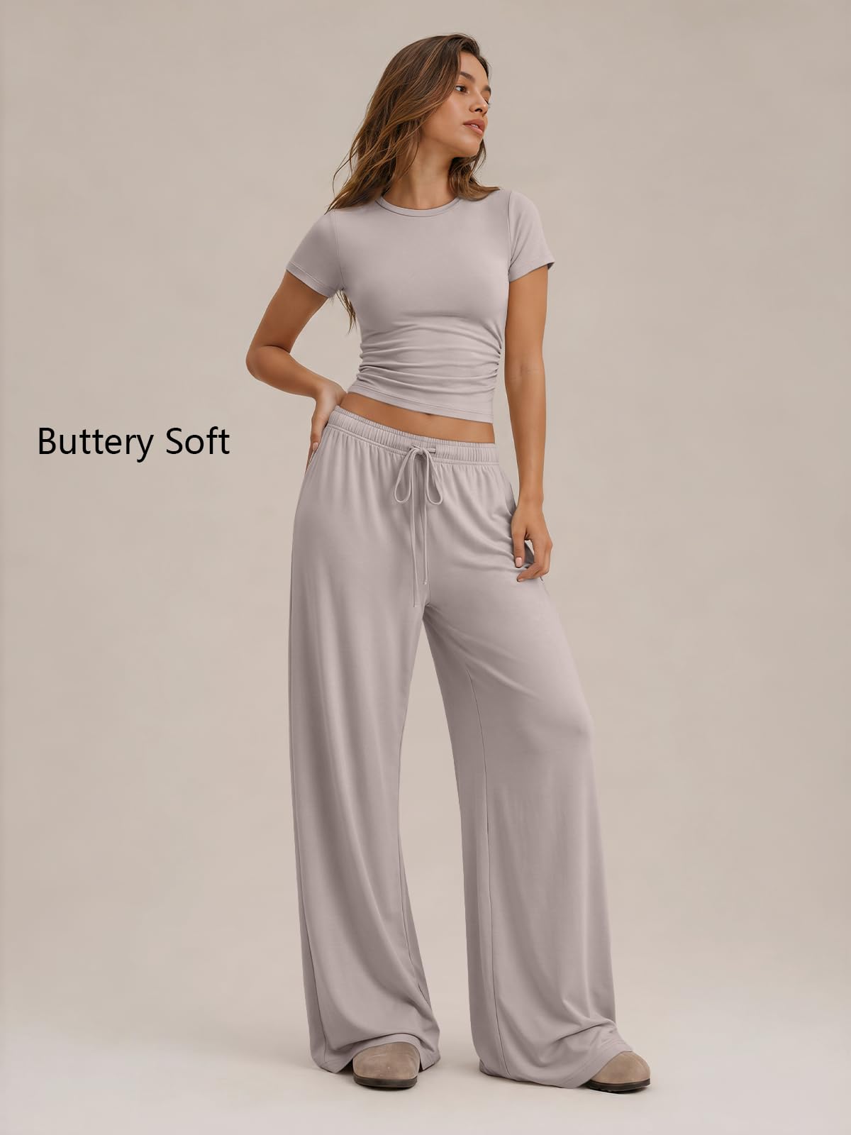 Trendy Queen Womens 2 Two Piece Set 2026 Summer Workout Vacation Gym Clothes Spring Fashion Lounge Matching Airport Travel Outfit Resort Wear Fitness Athleisure Clothing