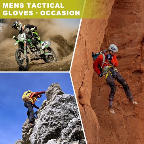 Black Medium Tactical Fingerless Gloves for Climbing Cycling Motorcycle Outdoor Sports