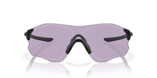 Oakley Men's OO9313 EVZero Path Low Bridge Fit Rectangular Sunglasses, Matte Black/Prizm Slate, 38 mm