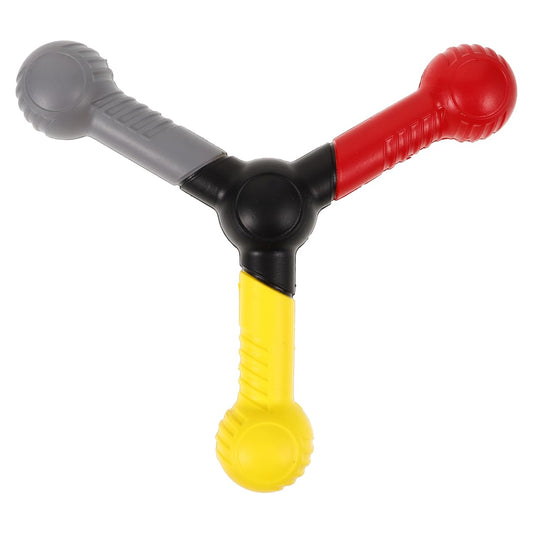 HOMSFOU 4pcs Stainless Steel Football Training Equipment, Agility Trainer, Reaction Speed Training Tool, Hand Eye Coordination Training Equipment, Assorted Color