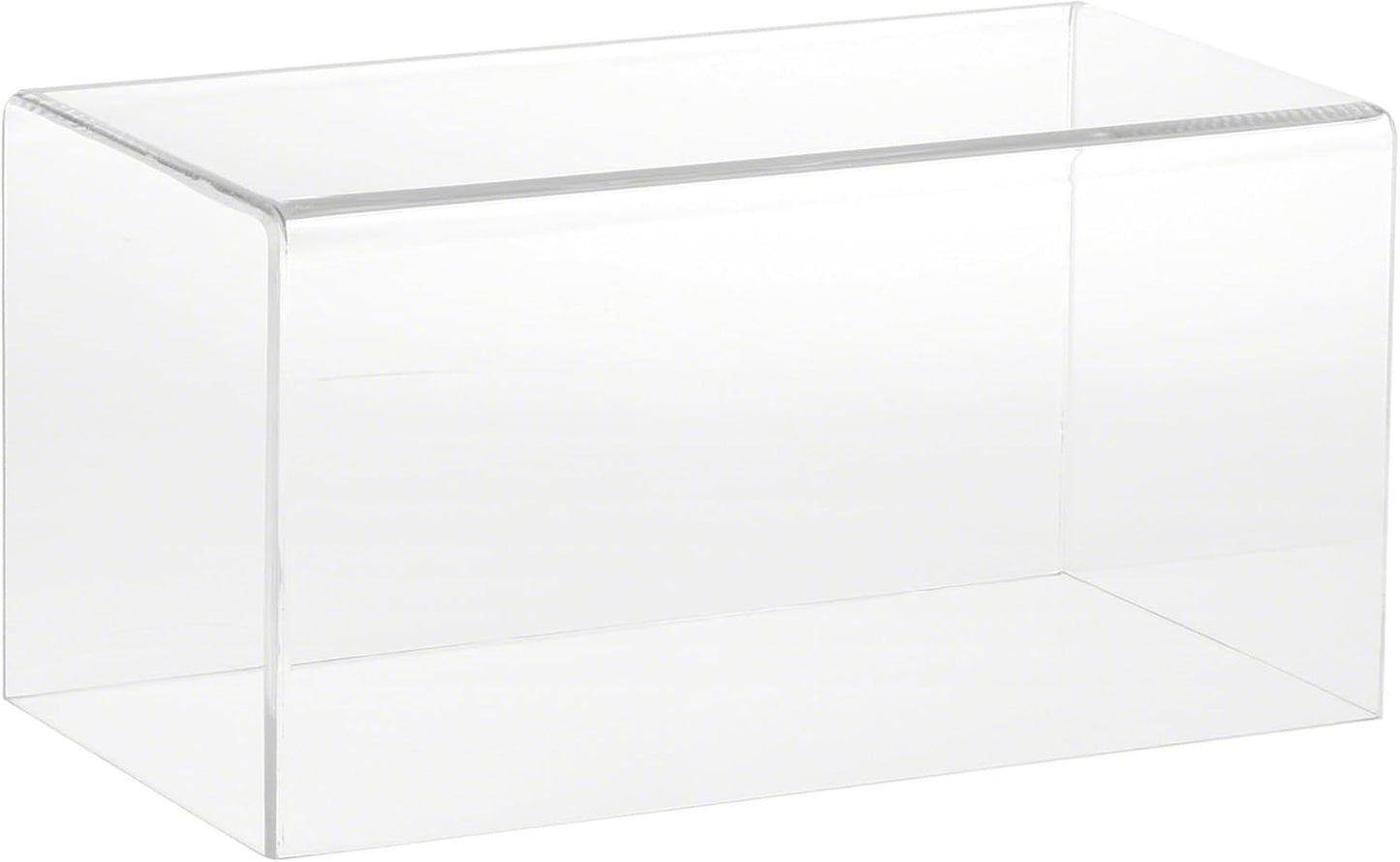 Plymor Clear Acrylic Display Case with No Base, 10" W x 5" D x 5" H