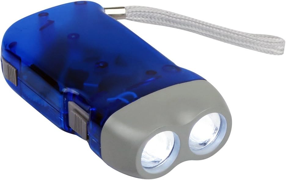 Hand Crank Emergency Flashlights - 4 Pack LED for Camping, Home & Car