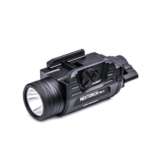 NEXTORCH WL11 650 Lumen Ambidextrous Rechargeable Weapon Light with Momentary and Constant-on for Compact and Full-Size Pistols
