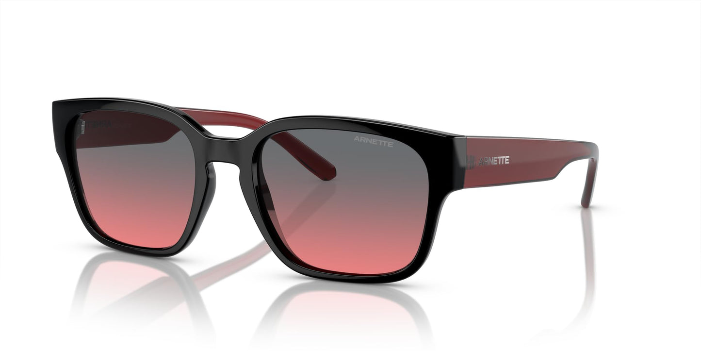 ARNETTE Sunglasses AN 4325 275377 Hamie Black Fifty Red/Dark Gre