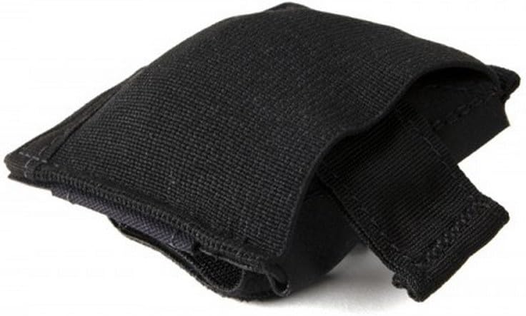 Blue Force Gear Belt Dump Pouch - Black, MOLLE Pouch, Ten-Speed Belt Pouch, Professional-Grade Mesh Dump Pouch - 3 x 3.5 x 1 Inches