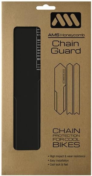 All Mountain Style AMS High Impact Chain Guard – Protect chain and seat stays of XC, Gravel, Cross and Road bikes from impacts, scratches and chain rubbing