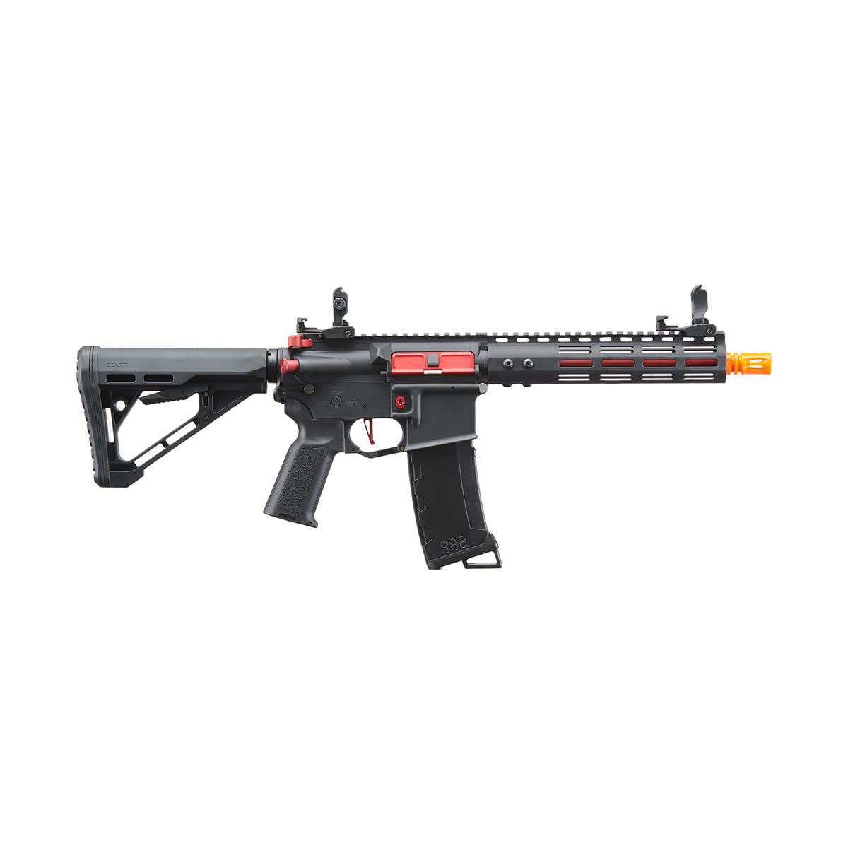 Lancer Tactical Gen 3 Archonn 9'' Lightweight Durable Polymer M4 Airsoft MLOK AEG w/High Speed Mid Cap with Programmable Trigger (ETU & MOSFET)