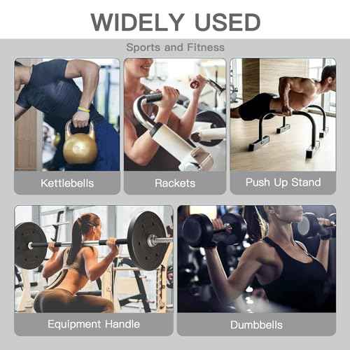 Self-Fusing Silicone Tape - No Adhesive Grip Tape for Bike Handlebar, Fishing Pole, Pull-Up Bar, Bicycle (Black, 5 FT)